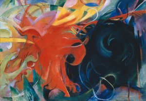 Formas em luta de Franz Marc
