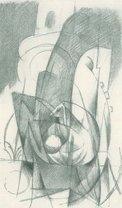 Franz Marc - Caderno de esboços do campo - Folha 15 de Franz Marc