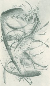 Franz Marc - Caderno de esboços do campo - Folha 36 de Franz Marc