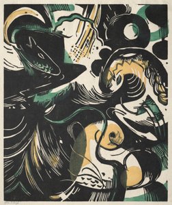 Gênesis II de Franz Marc