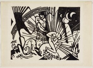 Alemão: Versöhnung Reconciliation de Franz Marc