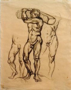 Holzträger de Franz Marc