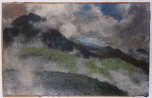 Nevoeiro ascendente de Franz Marc