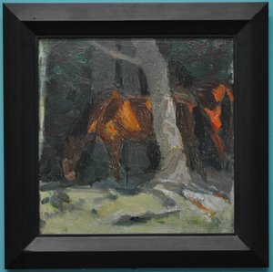 Pequeno estudo de cavalo I de Franz Marc