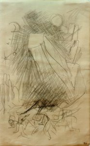 Montanha caindo de Franz Marc