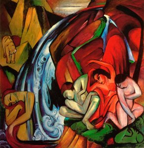 A cachoeira de Franz Marc