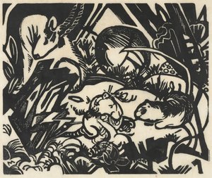 Lenda Animal de Franz Marc