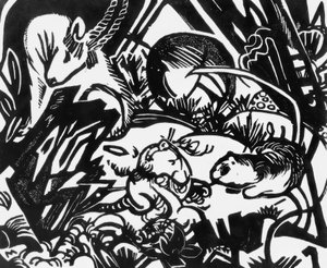 Lenda animal de Franz Marc