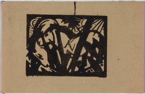 Cavalo selvagem de Franz Marc