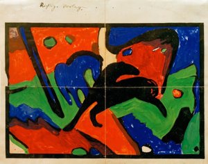 Dois cavalos de Franz Marc