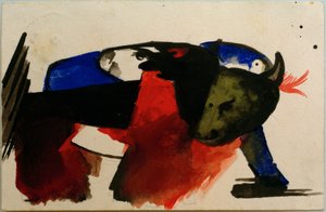 Dois animais de Franz Marc