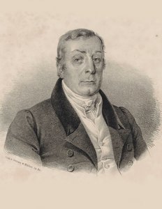 Retrato do maestro e compositor Joseph Weigl 1766-1846 , c. 1830. de Franz Oehme