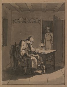 Lienhard e Gertrud. Por volta de 1808