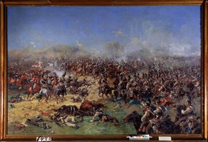 Campanha russa (1812): a batalha de Borodino (ou batalha de Moskva), 26 de agosto de 1812 (ou 7 de setembro de 1812), terceiro ataque francês (A batalha de Borodino em 26 de agosto