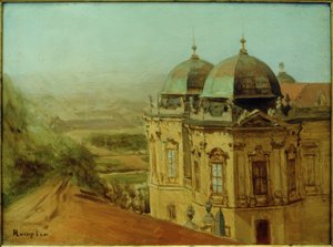 O Belvedere Superior em Viena