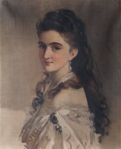 Sidonie Schrotzberg, née Stohl, a segunda esposa do artista