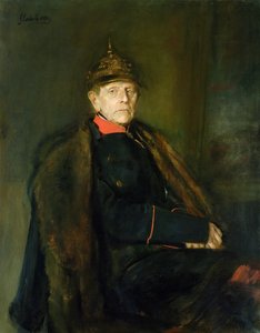 General Fieldmarshal Helmuth Conde von Moltke (1800-91), 1890 de Franz Seraph von Lenbach