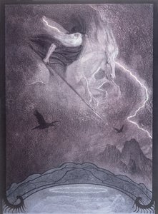 Odin, ilustração de 