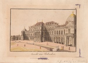 Vista de Belvedere de Franz Volkmann