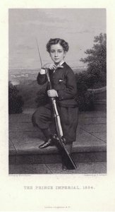 Napoleão, Príncipe Imperial, filho do Imperador Napoleão III da França