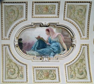 Figura alegórica da História, 1890 (pintura de teto)