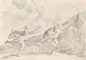 A transformação de Daphne num loureiro de Franz Xaver Wagenschon
