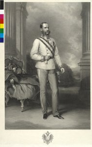 Imperador da Áustria Franz Joseph I de Franz Xaver Winterhalter