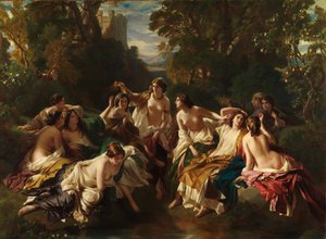 Florinda, 1853  de Franz Xaver Winterhalter