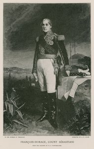 Horácio François Bastien Sebastiani de La Porta de Franz Xaver Winterhalter