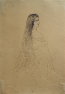 Imperatriz Isabel da Áustria de Franz Xaver Winterhalter