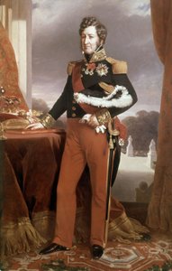 Louis-Philippe, Rei dos Franceses (óleo sobre tela) de Franz Xaver Winterhalter