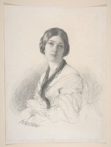 Retrato da baronesa Gudin, nascida Margareth Louis Hay