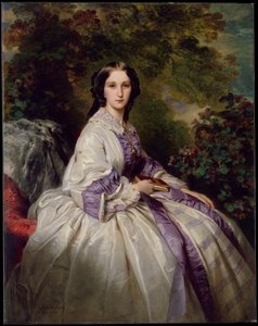 Retrato da Condessa Maria Ivanovna Lamsdorf, née Beck, 1859 de Franz Xaver Winterhalter