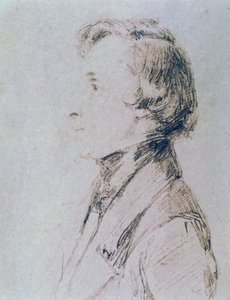 Retrato de Frederic Chopin (Zelazowa Wola de Franz Xaver Winterhalter