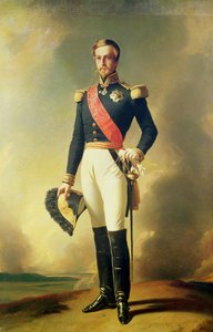 Retrato de Henri-Eugene-Philippe-Louis d&39;Orleans (1822-1897) Duque de Aumale, 1846