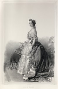 Retrato da Imperatriz Eugénia de Franz Xaver Winterhalter