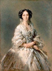 Retrato de Maria Alexandrovna, 1857 de Franz Xaver Winterhalter
