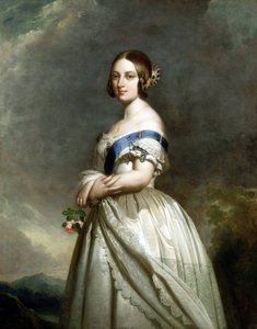 Retrato da Rainha Vitória de Franz Xaver Winterhalter