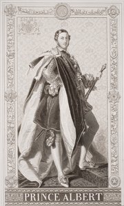 Príncipe Albert (1819-61) de "Ilustrações da História Escocesa e Inglesa" II de Franz Xaver Winterhalter