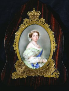Rainha Vitória (1819-1901) de Franz Xaver Winterhalter