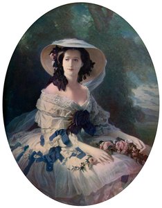 A imperatriz Eugenie, século XIX, c1920 de Franz Xaver Winterhalter