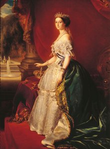 A Imperatriz Eugenie, c.1852 (óleo sobre tela) de Franz Xaver Winterhalter