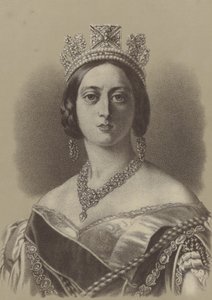 rainha Victoria de Franz Xaver after Winterhalter