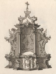 Desenho para um Tabernáculo, Placa 2 da série 