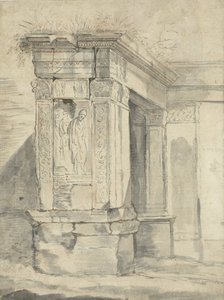 Ruína romana de Franz de Paula Ferg