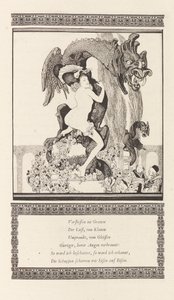 Ilustração para a menina bonita por Pao por Otto Julius Bierbaum, 1909-1910.