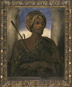 Retrato de um árabe de Franz von Lenbach