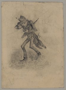 O barbeiro da aldeia de Franz von Lenbach