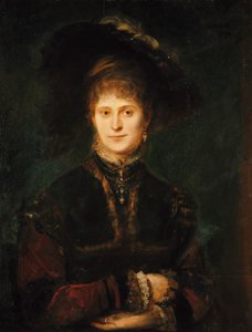 Magdalena Plach (?) de Franz von Lenbach
