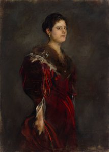 Marie, Baronesa de Harkányi de Franz von Lenbach